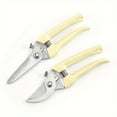 thumbnail image 2 of HLONK 1/2pcs Garden Flower Scissors  Lightweight Hand Pruners Make Cut Smooth & Clean  Premium Plant Shears  Powerful Trimmer Applied To Flowers  Branches And Leaves, 2 of 6