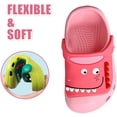 thumbnail image 4 of Baby Clogs Funny Garden Shoes Non-Slip Plastic Kids Sandals Closed Toe Slippers Cute Infant Toddler Beach Shower Shoes for Boys and Girls 0-5 Years, 4 of 7