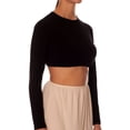 thumbnail image 2 of Gemsli Organic Cotton Long Sleeve Crop Shell Top SHC333, 2 of 4