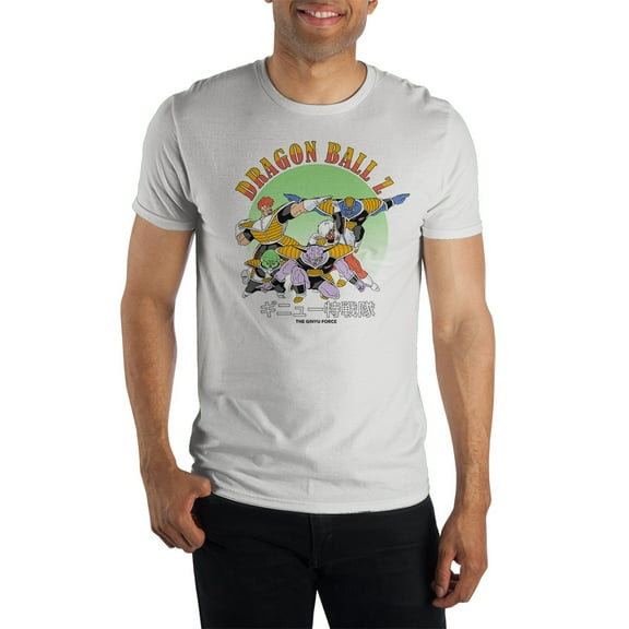 Dragon Ball Z Ginyu Force White Short-Sleeve T-Shirt-Medium