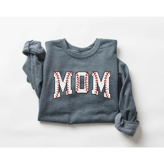 Baseball Mom Sweatshirt, Baseball Mama Crewneck, Baseball Mom Sweater, Baseball Mom Shirt TSHIRT All Size S-5XL