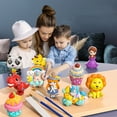 thumbnail image 6 of CSCHome Girls Boys Toddler DIY Painting Toys Arts Crafts Set Toys Kids Dinosaur Painting Kit Toys to Enhance Creativity, 6 of 7