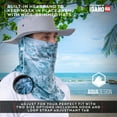thumbnail image 6 of Aqua Design Sun Protection for Men Size Adjustable UPF 50+ ProMax UV Mask Tube: Aqua Sky size Medium/Small, 6 of 6