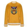 thumbnail image 2 of Ceisia Men's Mardi Gras Venice Mask Fuzzy-Trim Sweatshirt | Winter Festive Casual Pullover Gift, 2 of 6