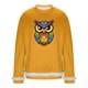 thumbnail image 2 of Ceisia Men's Mardi Gras Venice Mask Fuzzy-Trim Sweatshirt | Winter Festive Casual Pullover Gift, 2 of 6