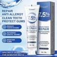 thumbnail image 2 of 1-3pcs Hydroxyapatite Toothpaste Enamel Protection Fluoride-Free Repair Toothpaste Mint Formula Fresh Breath Sensitive Teeth Whitening, 2 of 5