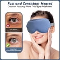 thumbnail image 4 of Flaremore 3D Heated Eye Mask with Massage,3 Heat Levels & 5 Vibration Modes,Graphene Warm Eye Compress for Tired Eyes & Screen Time,30-Min Auto Shut-Off,Type-C Rechargeable Sleep Mask, 4 of 9
