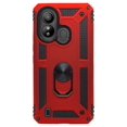 thumbnail image 1 of Funda Uso Rudo Con Anillo Magnético Para ZTE L220 Rojo Cely Vesmir Más 2 Micas De Cristal, 1 of 5