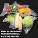 thumbnail image 3 of Bolsa de vacío Irfora 100 bolsas de sellado al vacío, bolsas de almacenamiento para sellado al vacío, accesorios para ahorro de alimentos secos y húmedos, bolsa precortada, superficie en relieve única Irfora Bolsa de vacío, 3 of 7