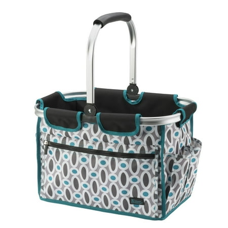 

Picnic Style Multi-Purpose Basket - Modern Links Multicolor