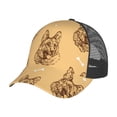 thumbnail image 6 of Lsque German Shepherd Dog Printed Trucker Hat - Baseball Cap for Men Women - Breathable Mesh Side, Adjustable Fit - for Casual Wear, 6 of 7