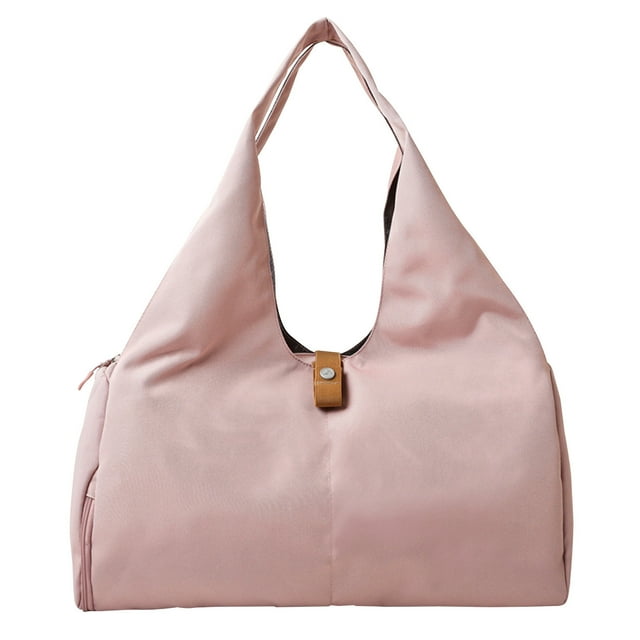 Zapatos para Mujeres Bolsa de Gimnasio con Estera de Yoga, Bolsa de Viaje para Deportes Y Viajes de Fin de Semana, Bolsa Ligera de Gran Capacidad para la Noche para Hombres Y Mujeres con Zapatos Separ