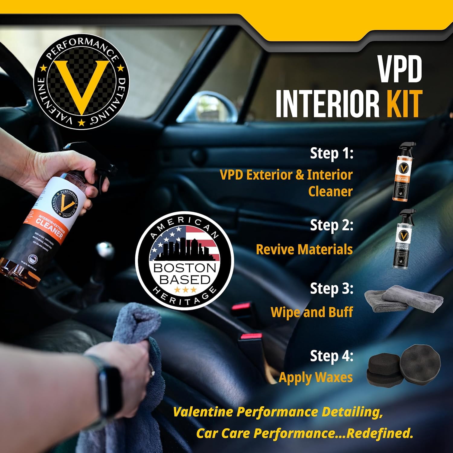VPD Interior Kit - Complete Car Detailing Kit