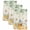 Ivory, variant on Daisy Spring Floral Kitchen Towels Set of 3, Farmhouse Botanical Green Leaves Wooden Absorbent Dish Towels for Kitchen, Microfiber Hand Towel, Quick Drying Tea Towel for Cleaning Dishcloths