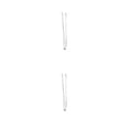 thumbnail image 2 of Kearding Pinzas para barbacoa, abrazadera de acero inoxidable para pan, comida, bistec, pollo, Clip colgante, restaurante, cocina, utensilios de 10 pulgadas 2Conjunto, 2 of 6
