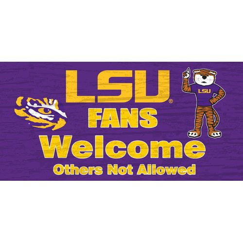 Fan Creations NCAA 'Fans Welcome' Graphic Art Print