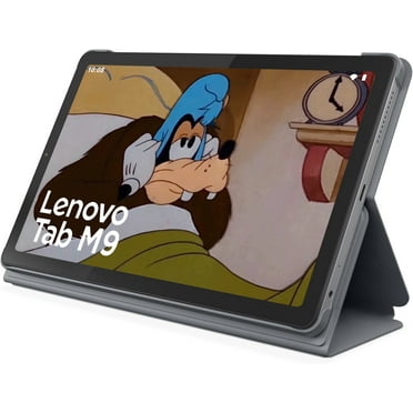 Lenovo Tab M9 9" HD Tablet, MTK G80 Octa 8-Core Processor, Long Battery Life, Android 12 or Later, 3GB RAM 32GB Storage, Dolby Atmos, USB-C, Folio Case Included, Gray