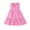 Pink, variant on 5T Baby Girls Dress Toddler Girls Summer Sleeveless Dress 5T Girls Plaid Dress Yellow