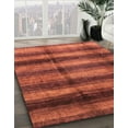thumbnail image 2 of Ahgly Company Indoor Rectangle Abstract Bright Orange Abstract Area Rugs, 2' x 4', 2 of 6