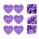 thumbnail image 2 of 100 Uds. De pasadores de goma con forma de corazón, broche, hebilla, Base, accesorios DIY, 2 of 6