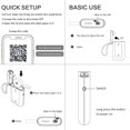 thumbnail image 4 of Niimbot Niimbot Imprimante d'Étiquettes Thermique Portable à Main Sans Fil BT Fabricant d'Étiquettes Machine à Autocollants Compatible avec Téléphone Intelligent iOS Android pour Maison Bureau École Supermarché Magasin Étiquetage Codes-Barres Jour, 4 of 7