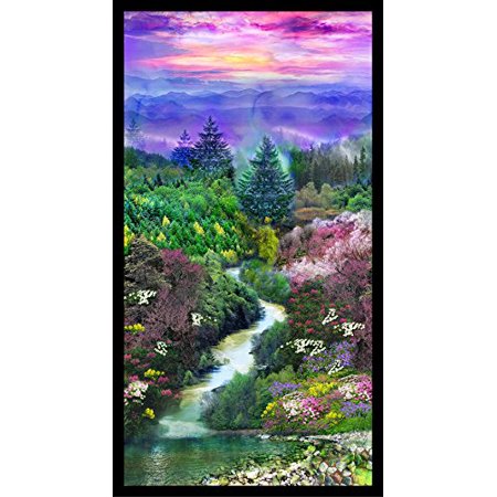 Quilt Fabric Panel - Mountain View Panel 24