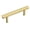 Gold, variant on Emtek 86366US4 16 in. Center to Center Brass Bar Cabinet Pull, Satin Brass