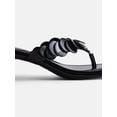 thumbnail image 6 of Scoop Women's Paillette Thong Kitten Heel Sandals, 6 of 7