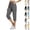 06# Dark Gray, variant on Women's Capri Pants Cargo Capris Travel Hiking Casual Summer Cropped Pants Stretch Quick Dry Water Resistant Sky Blue S