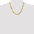 thumbnail image 4 of 10K Yellow Gold Figaro Chain Styles Necklace 8.75 mm Concave Open 20 inch, 4 of 4