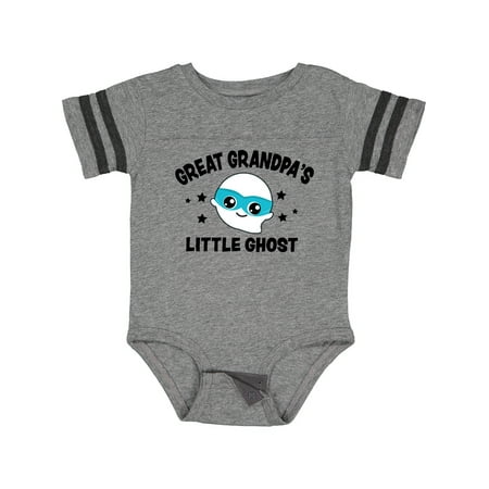 

Inktastic Cute Great Grandpa s Little Ghost with Stars Gift Baby Boy or Baby Girl Bodysuit