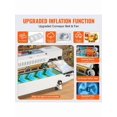 thumbnail image 4 of Continuous Bag Band Sealing Machine, 0.24-0.47 In/6-12 Mm Seal Width, Horizontal Band Sealer Machine With Digital Temperature Control, Bag Sealer For 0.02-0.8 Mm Plastic Bags With Count Function, 4 of 10