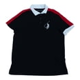 thumbnail image 1 of Playera Polo Polo Club para Caballero Franja en Mangas Negro Talla M, 1 of 4