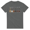 thumbnail image 4 of Jerry Garcia Guitar History Grateful Dead - Heavyweight Unisex Crewneck T-shirt | Gildan® 5000, 4 of 4