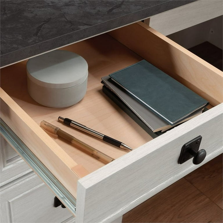 Palladia L-Shaped Desk with File Storage - Right Return by Sauder Furniture