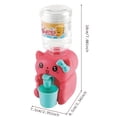 thumbnail image 3 of 1pc Cute Mini Water Dispenser Toy For Kids - Fun Simulation Cartoon Kitchen Playset, 3 of 5