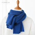 thumbnail image 4 of Bufanda de lana de color sólido para hombre y mujer, bufandas cortas finas de punto cálidas para invierno, bufanda para adultos y niños, regalo de Navidad y Año Nuevo, 4 of 4