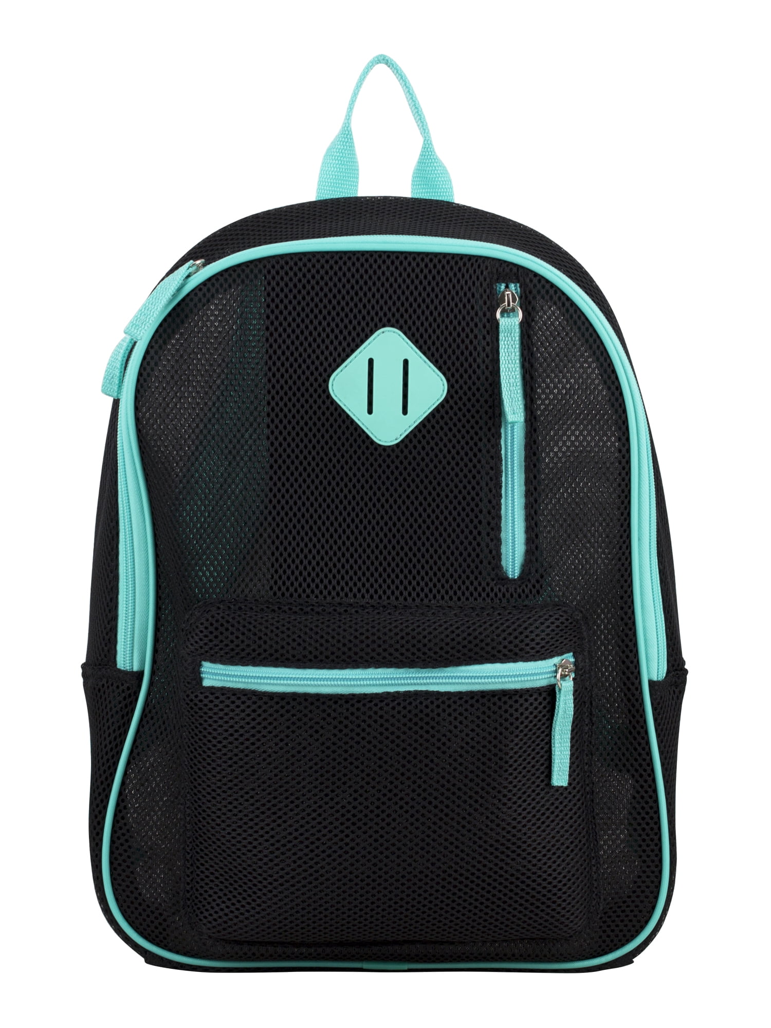 Eastsport Unisex Elevated Lifestyle Mesh Backpack, Black