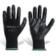 thumbnail image 1 of Guantes MIKELS de Nylon/Nitrilo Medianos Color Negro 1 Par, 1 of 3