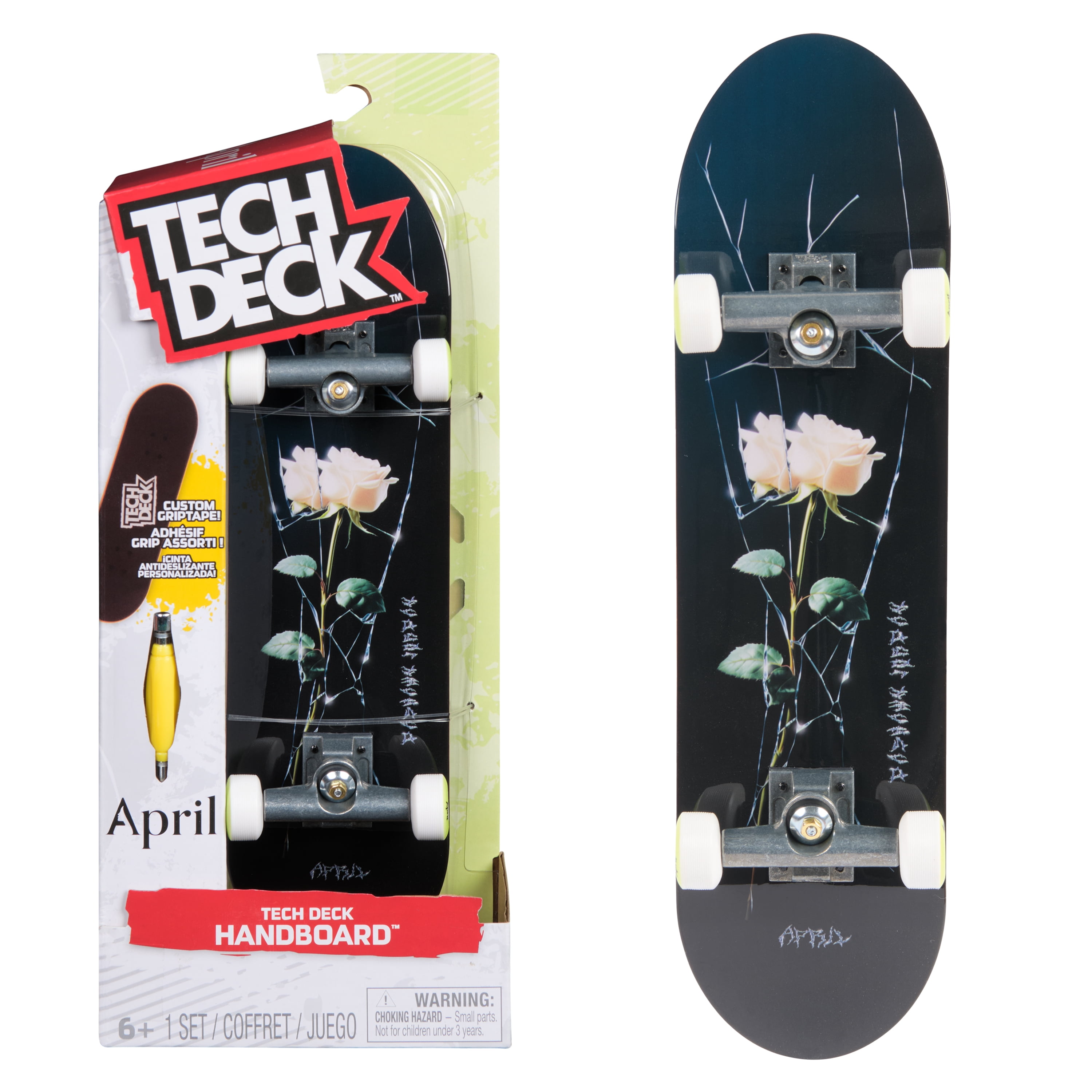 TECH DECK, Ultra DLX Fingerboard 4-Pack, April Skateboards, Mini