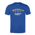 thumbnail image 2 of Men's Levelwear Royal Buffalo Sabres Richmond Ice Wall T-Shirt, 2 of 3