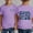 Light Purple, variant on Boys Tshirts Size 3-4Y Kids Big Brother Letter Print Short Sleeve Crewneck Tee Graphic Toddler Boy Clothes