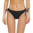 thumbnail image 1 of GHSDFBB Women's Tie Side Bikini Bottoms Mid Rise String Bathing Suits Bottom, 1 of 7