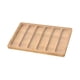 thumbnail image 5 of Bandeja organizadora de correas de reloj de madera, moderna, hecha a mano, decorativa, con cierre transparente. 6 cuadrícula, 5 of 9