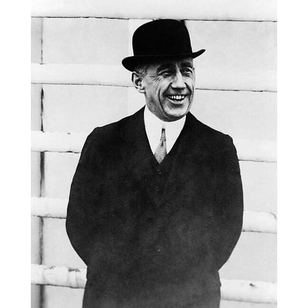 Roald Amundsen Portrait 1913 - 20x30 Inch Glossy Laminated Aviation Poster - Stunning Detail and Bold Colors