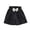 Black——Back to School, variant on Oiangi Girls' Summer Shorts Elastic Waist Cute Ruffled Shorts Casual Loose Lightweight School Uniform with Bow Deco Green 14-15 Years