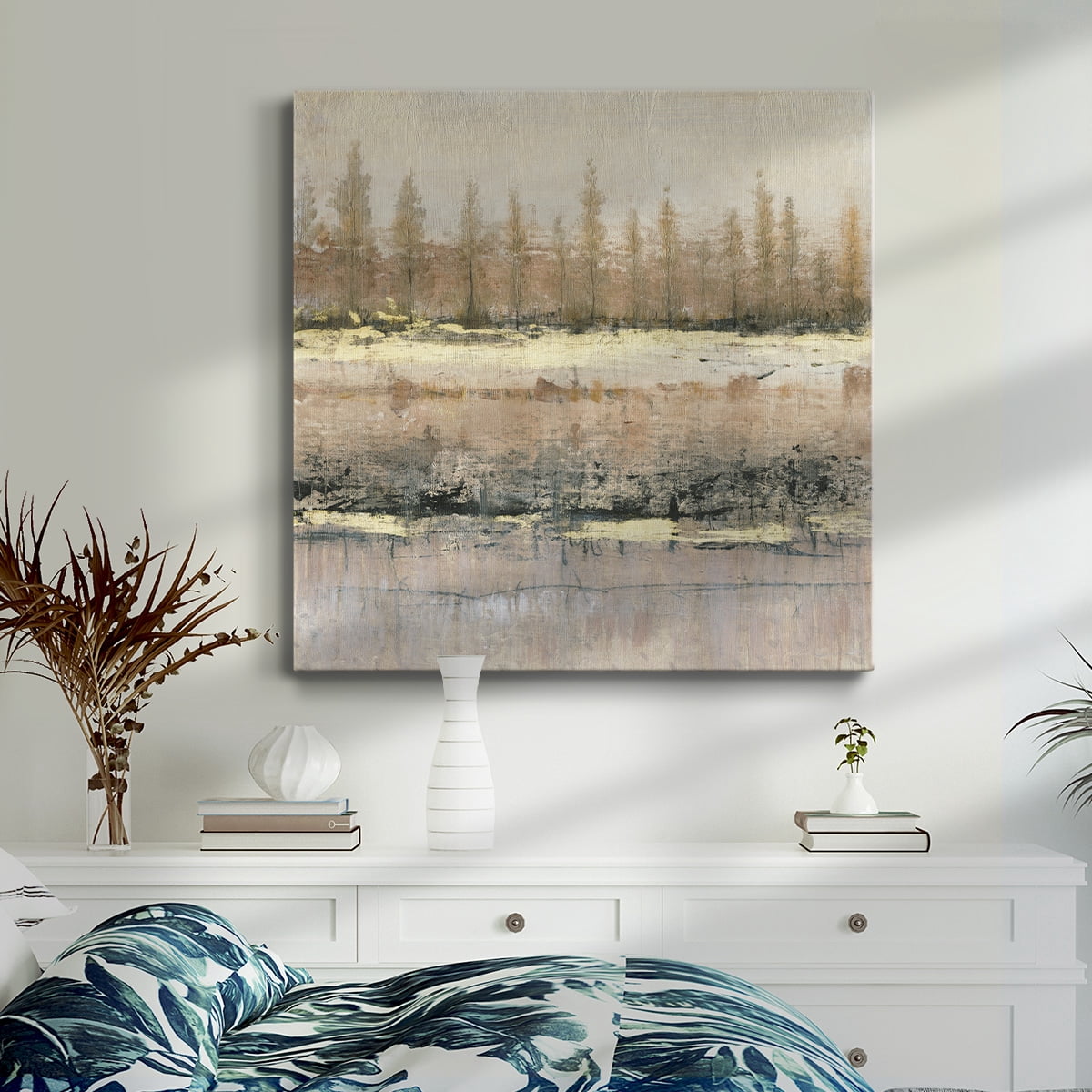 Wexford Home What Lies Beneath II-Premium Gallery Wrapped Canvas, 32" x 32" - Ready to Hang