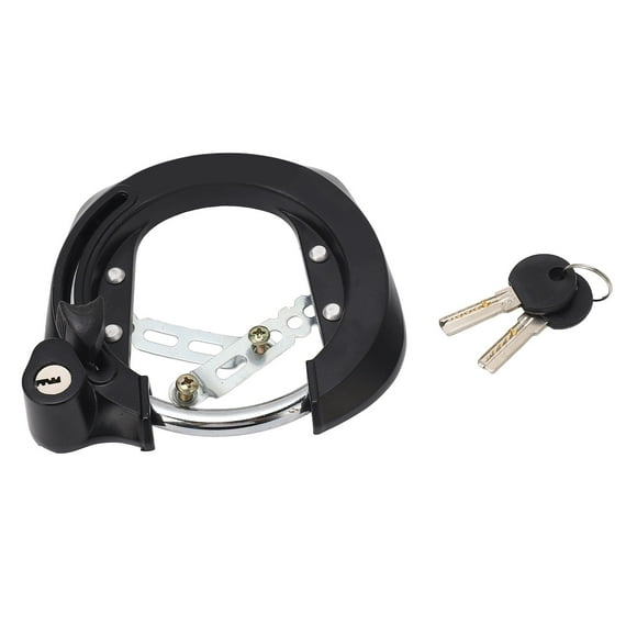 MAYUJIAA Bicycle Crab Claw Lock Anti Theft Alloy with 2 Keys Bike Horseshoe Lock for Mountain Bike Road Bike Folding Bike HW313-9213