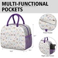 thumbnail image 6 of Womens Pastel Fairy Rainbow Pattern Lunch Box for Work,Insulated Lunch Bag for Women,Loncheras Para Mujer,Leakproof Adult Lunch Bag for Work,Beach,Travel,Picnic,Camping, 6 of 7