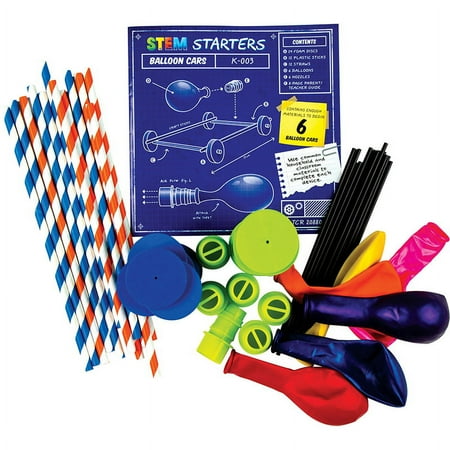 STEM Starters, Balloon Cars | Bundle of 10 Each